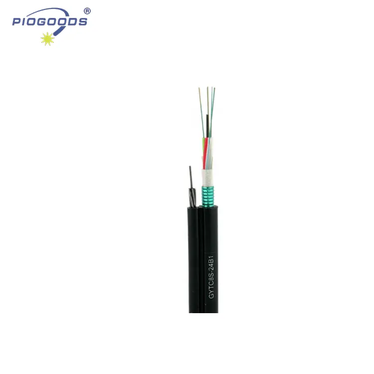 Single Mode 12 16 24 32 36 48 72 96144 288 Core G652d Armored Gyts Fiber Optical Cable Outdoor 1km Price Per Meter