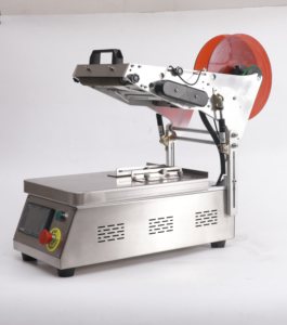 Etichettatrice manuale per bottiglie piatte - Product Image 2