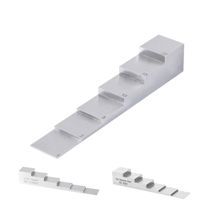 Pengiriman Gratis Produsen China <span class=keywords><strong>NDT</strong></span> UT Kalibrasi Ketebalan 6 Langkah Blok Uji Baja Tahan Karat 304 Ultrasonik - Product Image 3