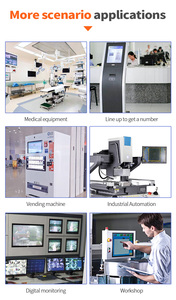 10 Inch HD CMOS <strong>Security</strong> <strong>Monitor</strong> <strong>with</strong> H-DMI <strong>VGA</strong> BNC Interfaces for Wide-Angle Warehouse Surveillance1 and Industrial Automation - Product Image 3