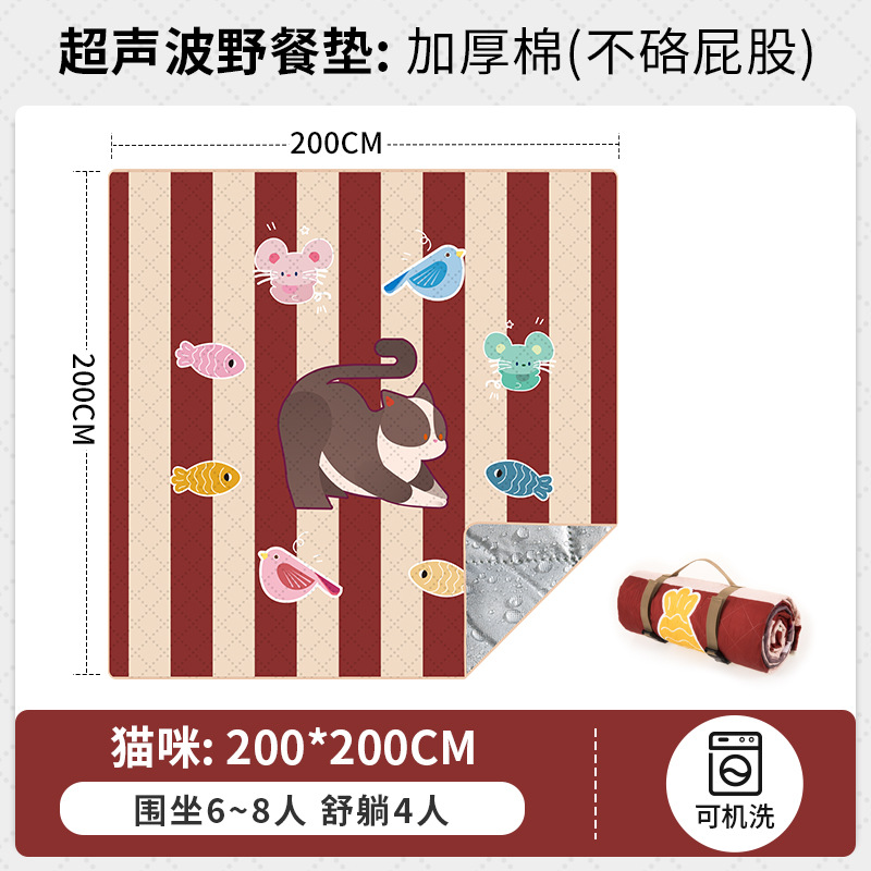 Cat 200*200cm