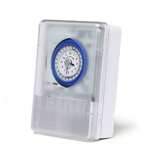 ALION TB388S 24 ore programmabile interruttore timer ac pannello luce analogico montato ora scatola interruttore