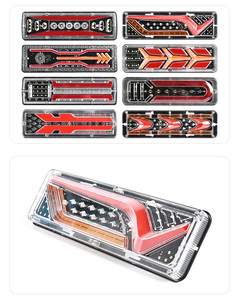 スーパーブルズ卸売24Vユニバーサルバージョン<span class=keywords><strong>LED</strong></span>テールランプトラックトレーラーターンシグナルドライビングブレーキライトテールライトマルチシェイプ
