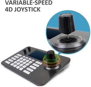 5inch LCD Screen Display Real Time <strong>Network</strong> 4d Joystick <strong>Ip</strong> Ptz Keyboard Controller - Product Image 3