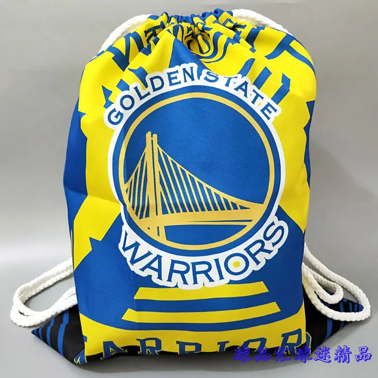 Venta caliente personalización arpillera bolsas de regalo NFLI NBAI NCCA jugador Fans de Navidad bolsas de regalo con cordón