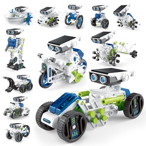 Zhorya 12 in1科学実験ソーラーロボットおもちゃDiyビルディングパワードラーニングツール子供用教育ロボット - Product Image 1