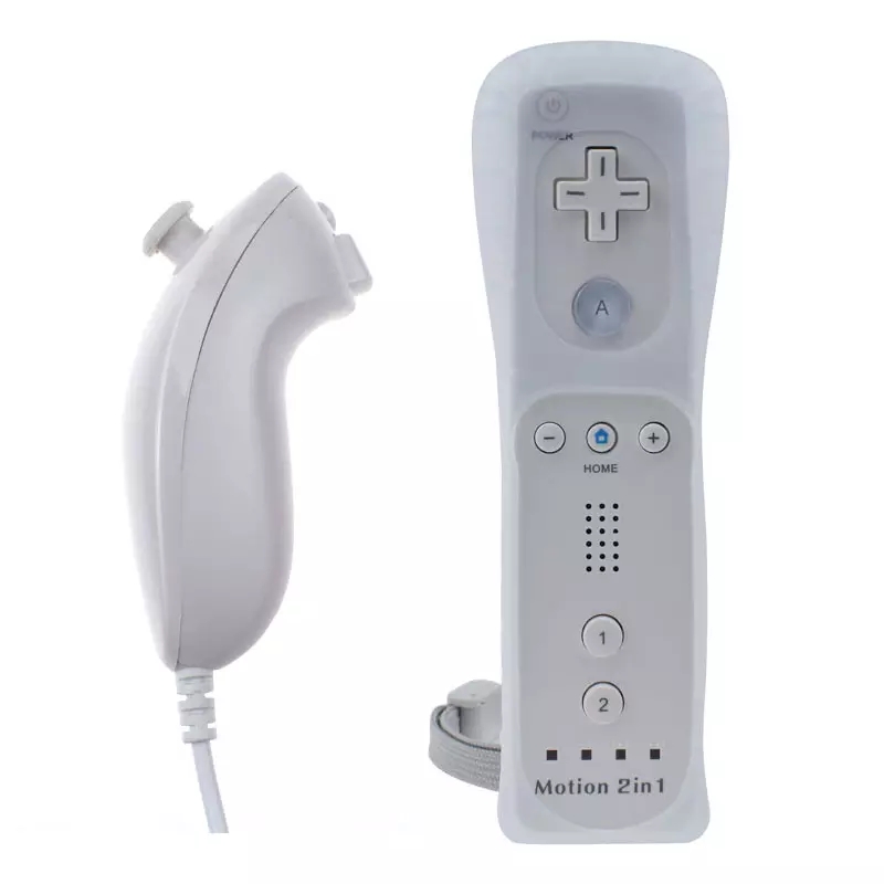 Nunchuk blanc avec Motion Plus - SANS BOÎTE