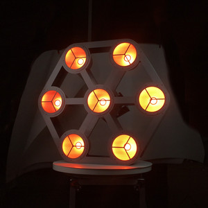 LED COB Matrix 7x30W + RGBW 4 in1 Stage Lights Strobe Pixel DMX512/controllo automatico per DJ Disco party club - Product Image 6