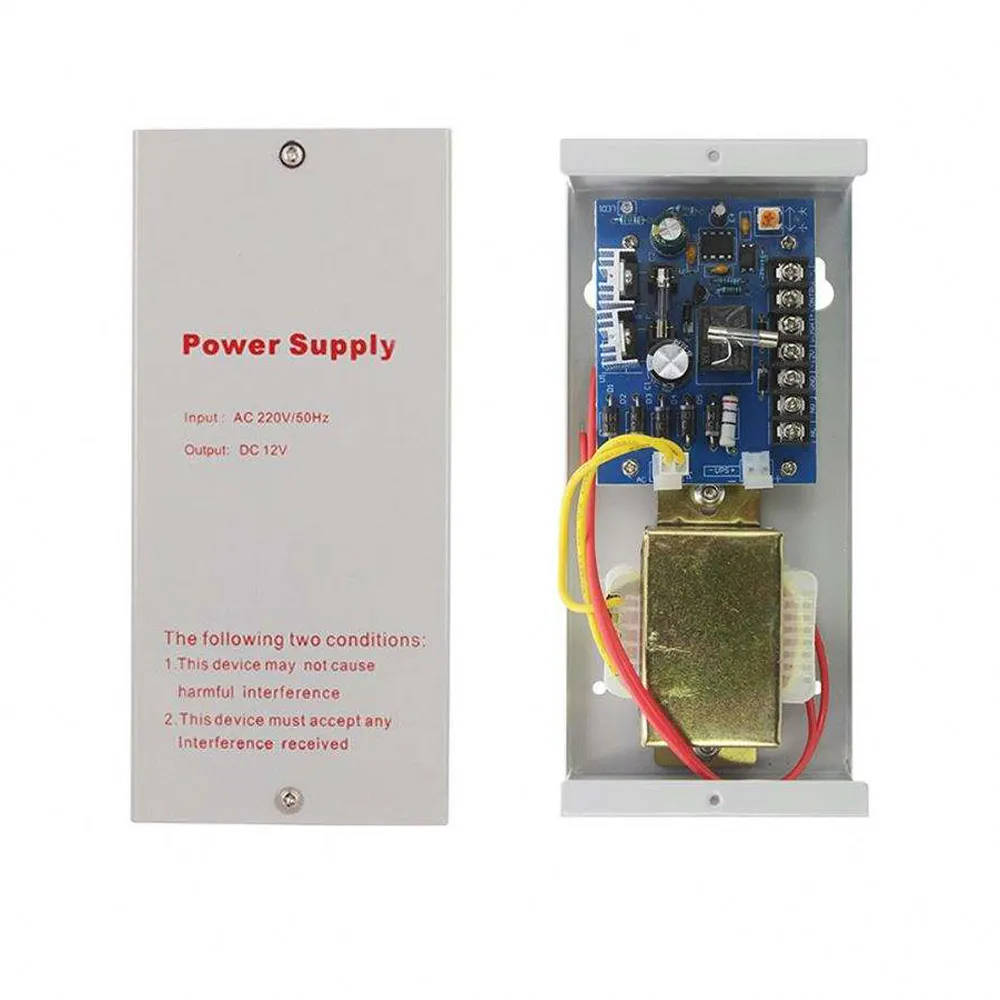 12V Output Electric Locks Power Supply 3A Access Control Linear Power Supply