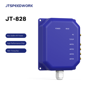 JT-828 RFID-Leser Langstrecken-UHF-Tag Feste integrierte Sensor Kleine Zugangs kontrolle Speicher bereich Impinj-Karte RFID-Leser - Product Image 2