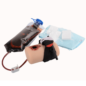 Gunshot Wound Pack <strong>Trainer</strong> with Tourniquet, Bleed Control Training Model for TCCC/<strong>EMT</strong>/PHEC Course - Product Image 5