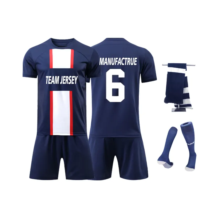 2022 Trikot Fußball uniform psgClub Trikot Fußball trikot Messi Fußball trikots Shirt