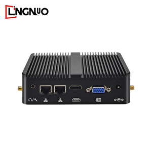 คอมพิวเตอร์ขนาดเล็ก Intel J1900 2 LAN อุตสาหกรรม12V กล่องคอมพิวเตอร์ขนาดเล็กที่มี HDD - Product Image 1