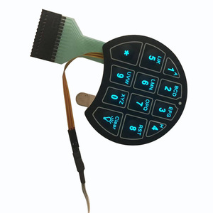 Membrana de teclado iluminada personalizada, interruptores con retroiluminación EL - Product Image 2