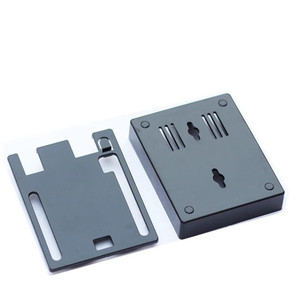 Schwarze ABS Kunststoff gehäuse Shell Transparent Box für Arduino UNO R3