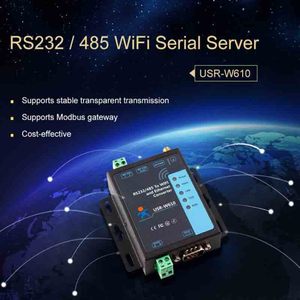 USR-W610 server della porta seriale wireless WIFI supporta la conversione RS232/485 alla porta di rete WIFI/RJ45 - Product Image 2