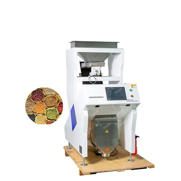 Сортировочная машина для цветного риса, кофе, фасоли, 5 тонов в час, сортировщик чайного цвета