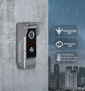 Nuevo Tuya Wifi Smart 7 pulgadas pantalla táctil Digital Video puerta teléfono Kit intercomunicador para el hogar SISTEMA DE Control DE ACCESO CONTROL DE VIGILANCIA DE LA PST-DB10 - Product Image 4