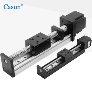 Casun Factory Directly Nema 23 Ball Screw Slider <strong>Rail</strong> with Stepper Motor 120mm Length <strong>Linear</strong> <strong>Guideway</strong> - Product Image 2