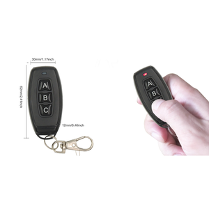Rf315mhz Rf433mhz Drahtlose Fernbedienung EV1527 Lerncode 433mhz Sender Controller - Product Image 4