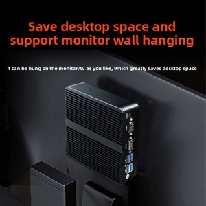 Mini a doppia rete seriale Micro J1900/J4125 Computer integrato di controllo industriale Quad-Core DDR3 RAM nuovo Host industriale AU/US/EU - Product Image 4