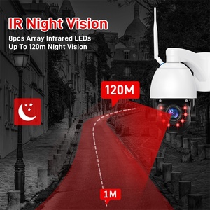 Hik Compatible 8MP 4K POE PTZ HD <strong>Camera</strong> 360 Motorized 50x Zoom PIR Motion Detection IP Network <strong>Camera</strong> Audio Night Vision - Product Image 6