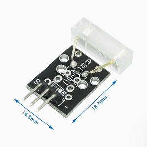 TaidacentタップノックセンサーKY-031ノックセンサーモジュール春ショック検出器モジュール振動ストークヒットセンサー - Product Image 2