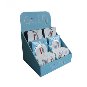 零售弹出式纸板书籍柜台展示架纸质桌面展示礼品卡 - Product Image 1