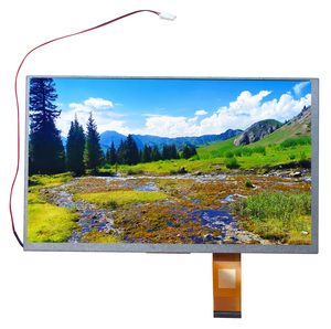 7 8 9 10,1 Zoll Himbeer-Pi HD-MI zu RGB 1024*600 Auflösung 50 Pin Controller Board Tft LCD-Bildschirm