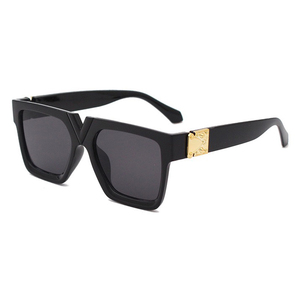 แว่นตากันแดดแฟชั่น unisex พลาสติก Uv400สไตล์ยุโรป - Product Image 1