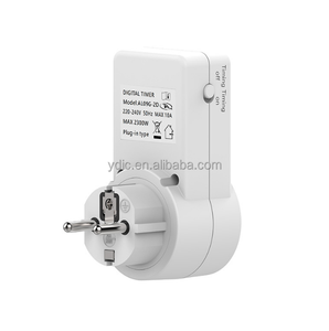 Presa intelligente Europeo-stile timer, conto alla rovescia on e off, 2-digit display AL09G-2D - Product Image 5