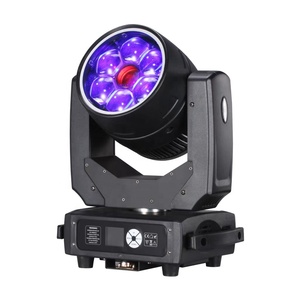 Caleidoscopio de 6x40W + 60W, efecto de lavado con ZOOM FX, con DMX y control IR HS-LMW64060K - Product Image 2