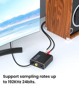 SY 3.5mm <strong>Digital</strong> Analog <strong>Audio</strong> Converter Amplifier Decoder Optical Fiber Coaxial Signal Stereo <strong>Audio</strong> Video Splitters Converters - Product Image 5