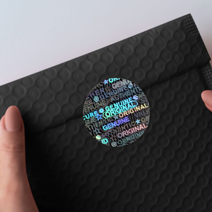 Protection Vinyl <strong>Verification</strong> Serialized Tamper-Evident Film Number for With Holographic Security Label With QR <strong>Code</strong> and Logo - Product Image 4