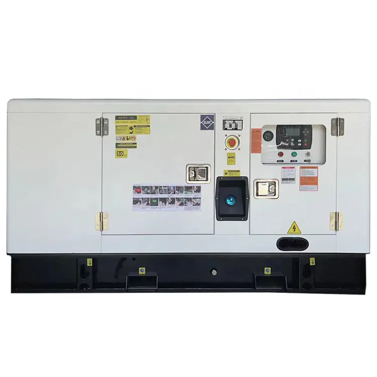 Generator Diesel diam 40kva, Set Generator Diesel tiga fase sunyi 220V/380V 50hz