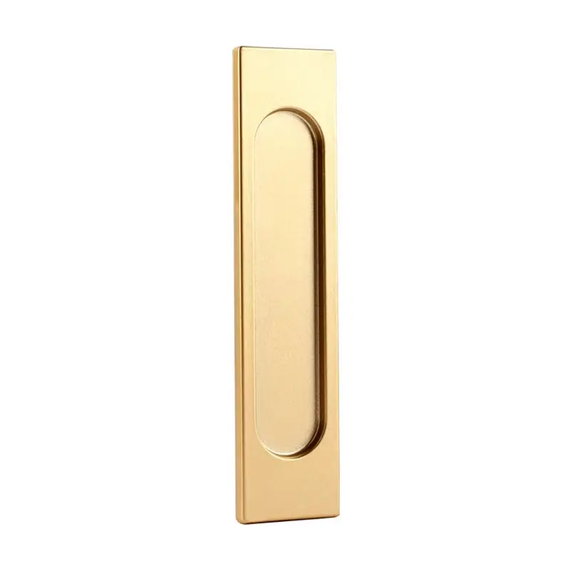 Simple Design Gold Color Self adhesive Sliding Door Handle