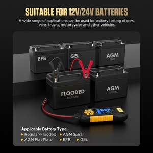 Tester per batterie automobilistiche AUTOOL BT760 ufficiale Tester multifunzione per analizzatore di strumenti diagnostici per auto - Product Image 6