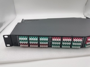 Panel de conexión de fibra óptica MPO MTP de alta densidad de 144 núcleos 1U de 19 pulgadas con conector MPO a LC equipo de red de uso interior - Product Image 6