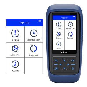 XTOOL-herramienta de diagnóstico TP150 OBD2 TPMS, sistema de supervisión de presión de neumáticos, programa TPMS con Sensor de 315 y 433 MHZ
