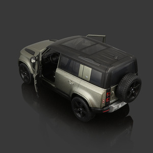 Bburago Rang <span class=keywords><strong>e</strong></span> Defender r Defender Off-Road araç açılış kapılar simülasyon alaşım araba modeli 1:24 Diecast Metal Model oyuncak