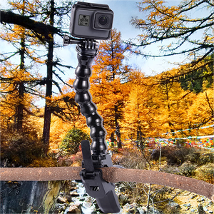 Suptig çeneleri Flex kelepçe dağı GoPro Hero için Gooseneck dağı DJI osmo Arlo eylem kamera. - Product Image 4
