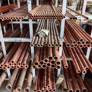 1/4 ''1/2'' inç bakır boru klima C12200/C11000 sınıf su tüpü yuvarlak/kare bobin bükme kesme işleme hizmetleri