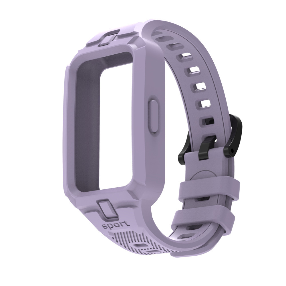 Lavender single color sports watch strap