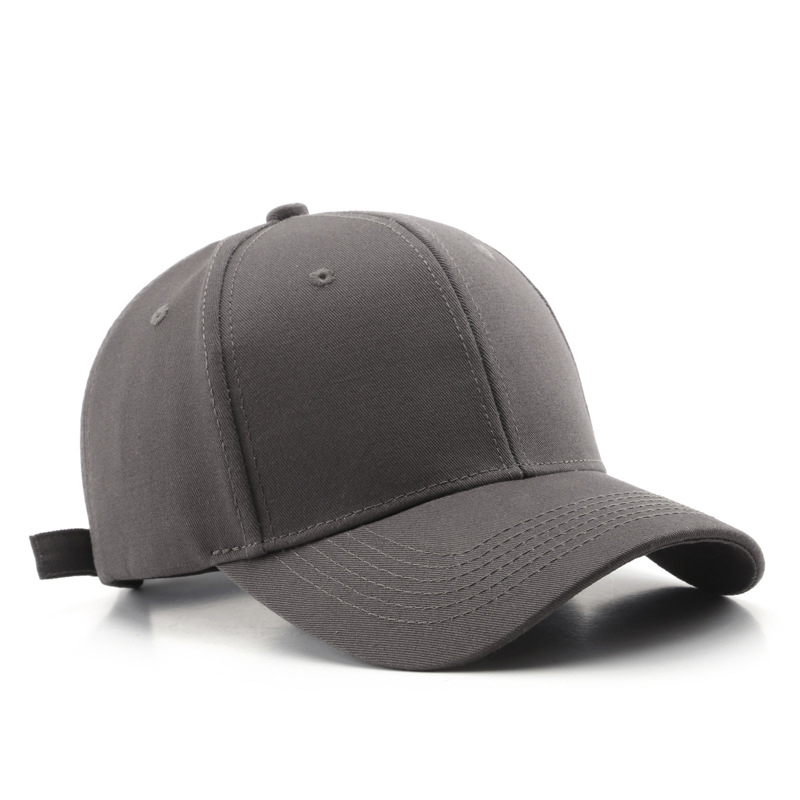 Gray-Structured Baseball Cap