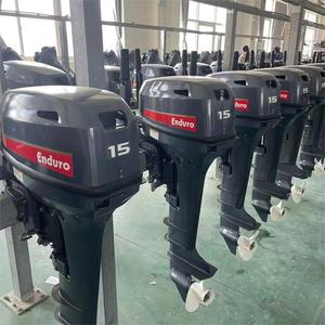 2024 Hot Bán 2 đột quỵ 15HP 6b4 động cơ thuyền yamahas Hướng dẫn sử dụng nghiêng xăng phía ngoài động cơ thuyền động cơ - Product Image 2