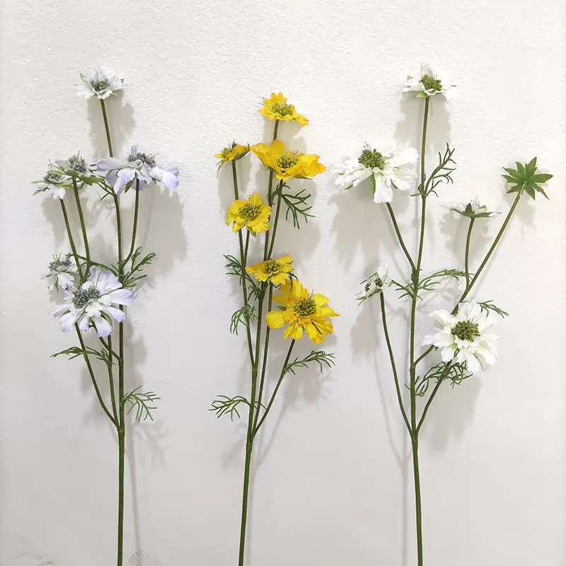 Faux Kamille Bloemen Kunstmatige Wildflower Bloem Zijde Daisy Bloem Voor Huis Tuin Kantoor Decoratie