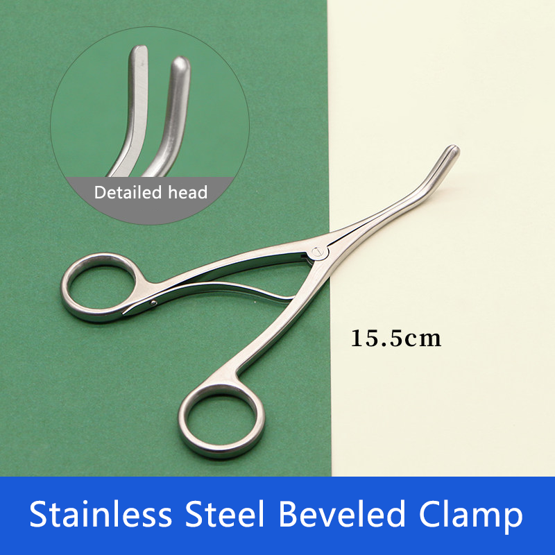 Stainless steel beveled