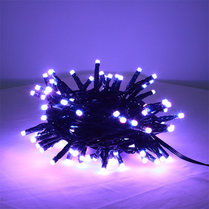 LED Mini Weihnachts beleuchtung Vorhang Eiszapfen Lichterketten LED bunte Weihnachts beleuchtung mit Steuerung - Product Image 4