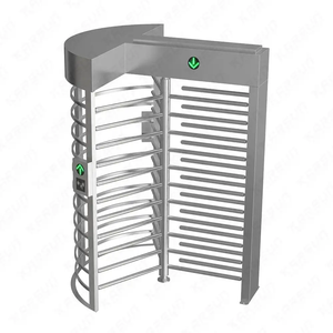 Drehkreuz Tor Gesichts erkennung Finger abdruck RFID QR-Karte Regierungs gefängnis Sicherheit Zugangs kontroll system Drehkreuz voller Höhe - Product Image 1