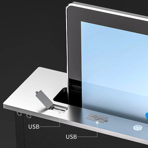 Hidden Desk <strong>Lcd</strong> Monitor Lift Lifting Monitor Conference <strong>System</strong> 15.6 Inch Adjustable Height Office <strong>Computer</strong> Monitor Lifting - Product Image 4